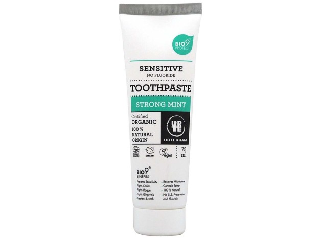 Urtekram Dentifrico Menta Fuerte Bio 75Ml