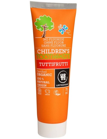 Urtekram Pasta De Dientes  Para Niños Tutti Frutti 75Ml