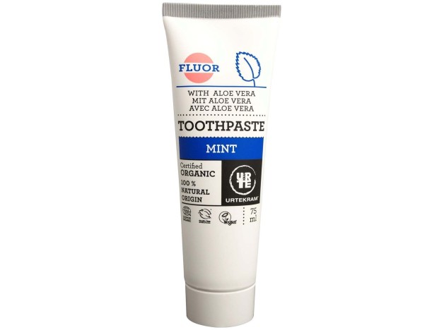 Urtekram Pasta De Dientes Fluoruro Y Menta 75Ml