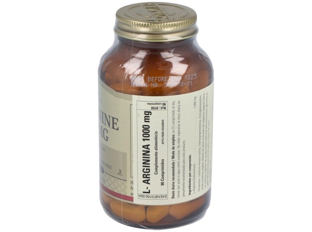 Larginina 1000 Mg 90 Comprimidos