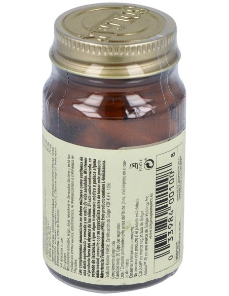 Amino 75 30 Cápsulas Vegetales