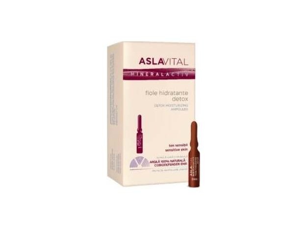 Aslavital Ampollas Hidratantes Detoxificantes...