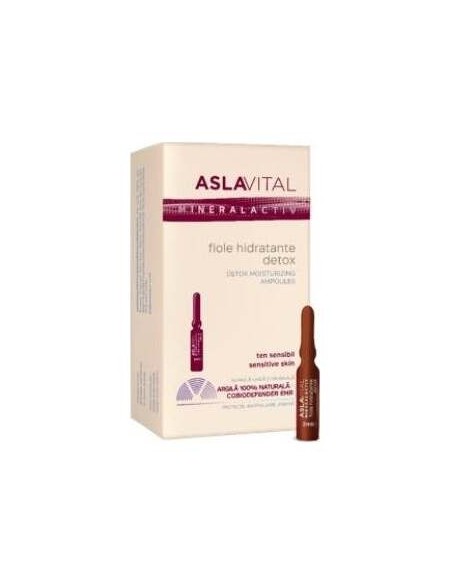 Aslavital Ampollas Hidratantes Detoxificantes 7X2Ml