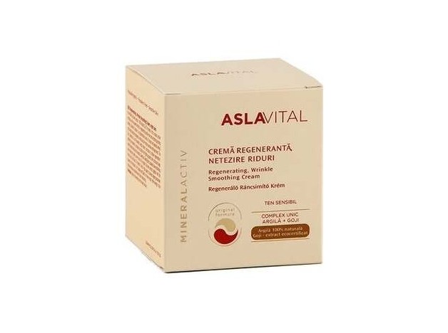Aslavital Crema Noche Suavizadora Arrugas 50Ml