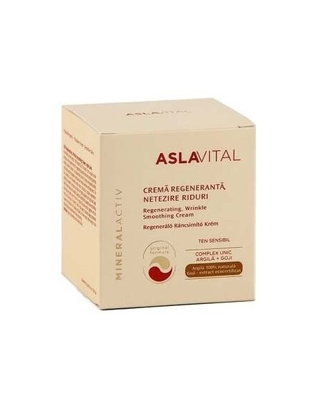 Aslavital Crema Noche Suavizadora Arrugas 50Ml
