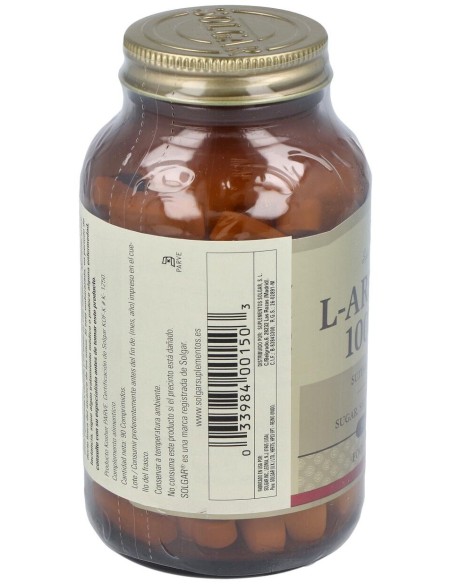 Larginina 1000 Mg 90 Comprimidos
