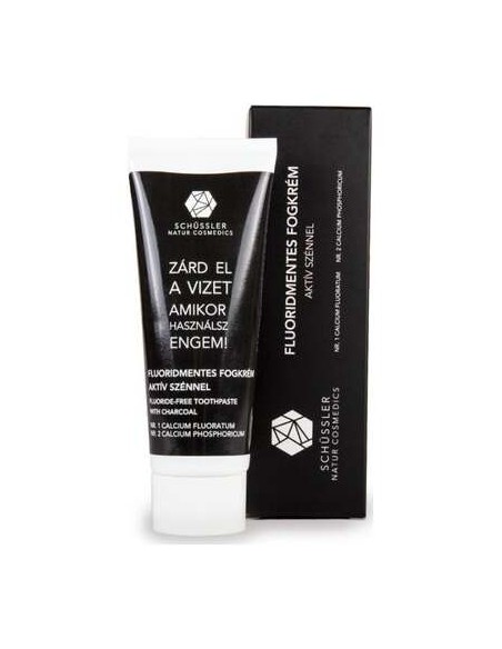Schüssler Natur Dentífrico Con Carbón Activo Y Sin Flúor 75Ml
