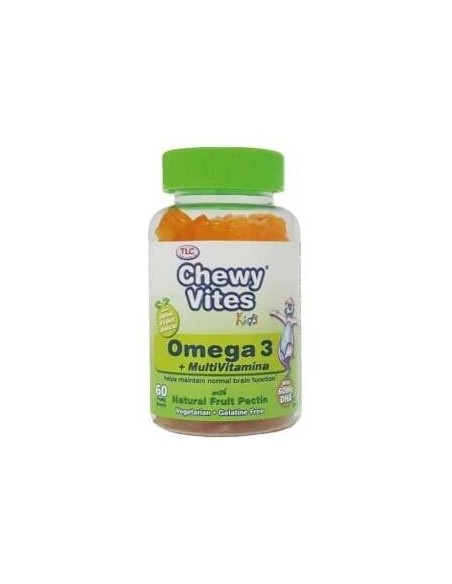 Chewy Vites Omega 3 + Multivitaminas 60 U
