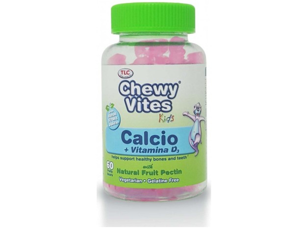 Chewy Vites Kids Calcio+Vit. D 60Ud.