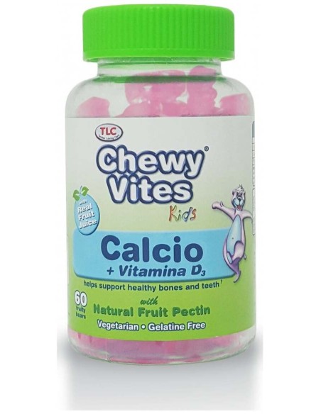 Chewy Vites Kids Calcio+Vit. D 60Ud.