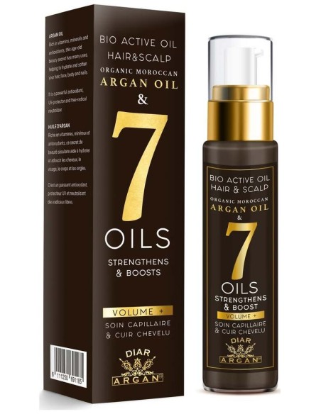 Diar Argan Mascarilla Capilar Bioactiva De Argán Y Siete Aceites Esenciales 50Ml