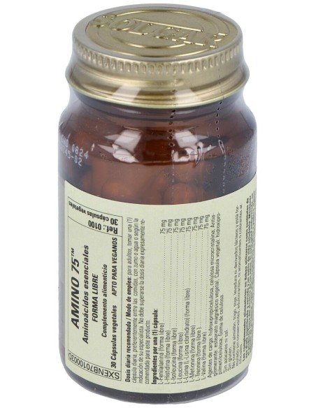 Amino 75 30 Cápsulas Vegetales