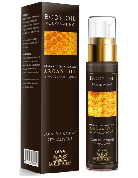 Diar Argan Aceite Corporal Rejuvenecedor De Argán Con Miel Del Atlas 50Ml