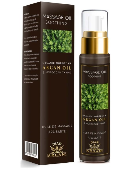 Diar Argan Aceite Calmante Para Masaje De Argán Con Tomillo 50Ml