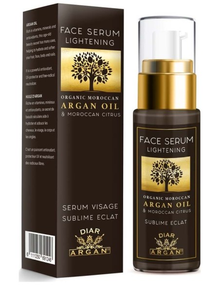 Diar Argan Sérum Facial Iluminador De Argán Y Cítricos 30Ml