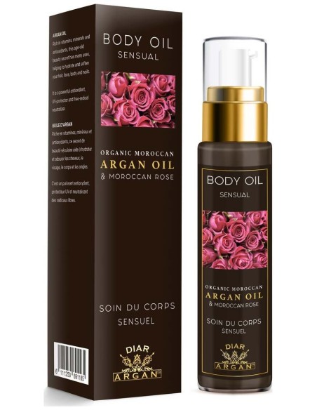 Diar Argan Aceite Corporal Sensual De Argán Y Rosa De Marruecos 50Ml