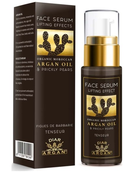 Diar Argan Sérum Facial Efecto Lifting De Argán Y Aceite De Higos Chumbos 30Ml