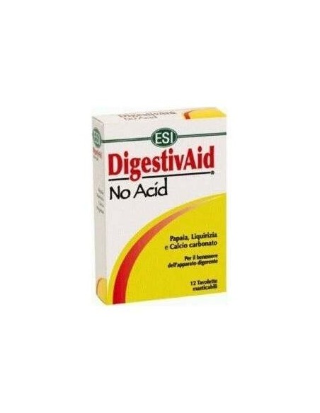 Digestivaid No Acid 12 Tabletas