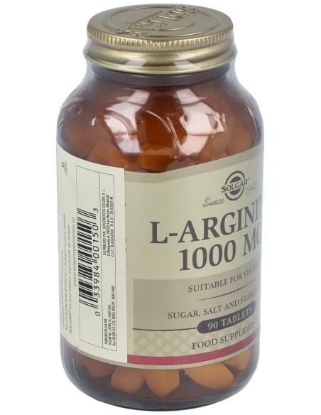 Larginina 1000 Mg 90 Comprimidos