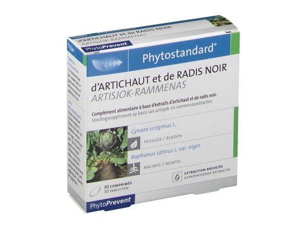 Phytostandard Alcachofa Y Rabano Negro 30 Comp