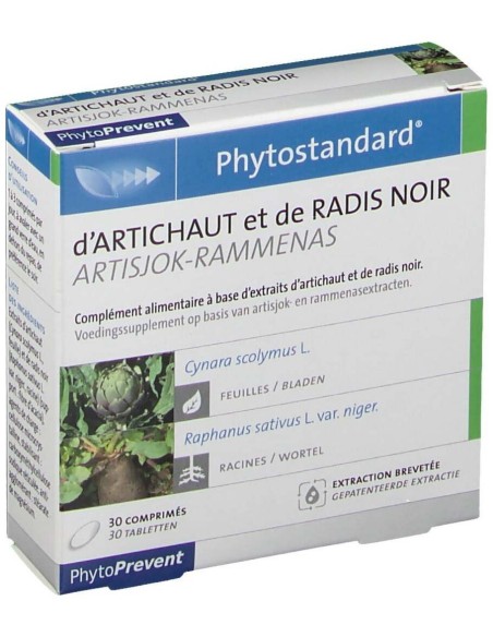 Phytostandard Alcachofa Y Rabano Negro 30 Comp