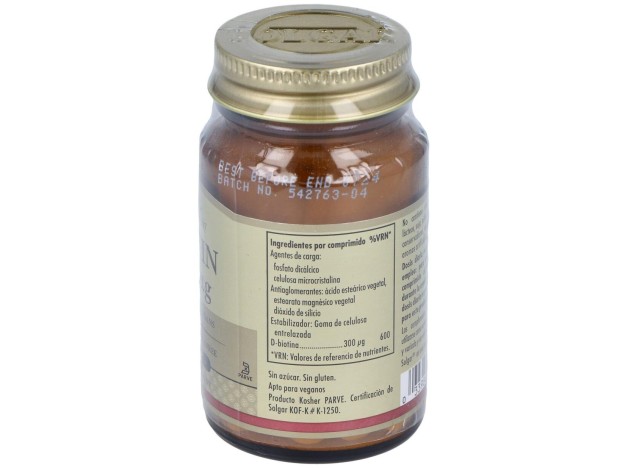 Biotina 300 Μg 100 Comprimidos