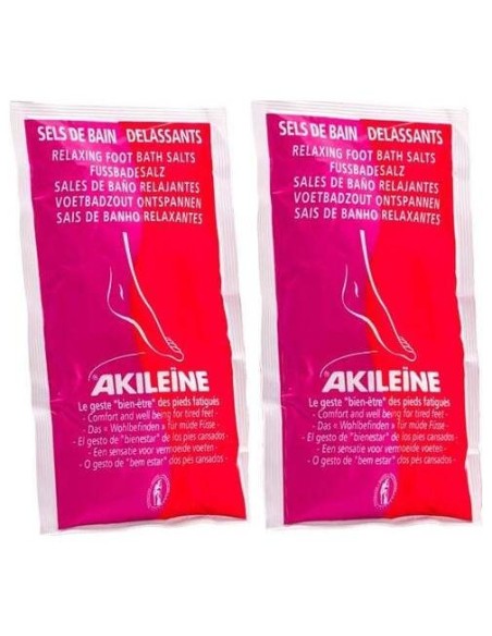 Akileine Sales De Baño Relajantes Pies Cansados 2X150G