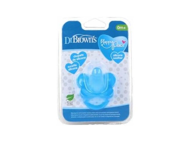 Dr Brown'S Chupete Silicona Azul 0 Meses