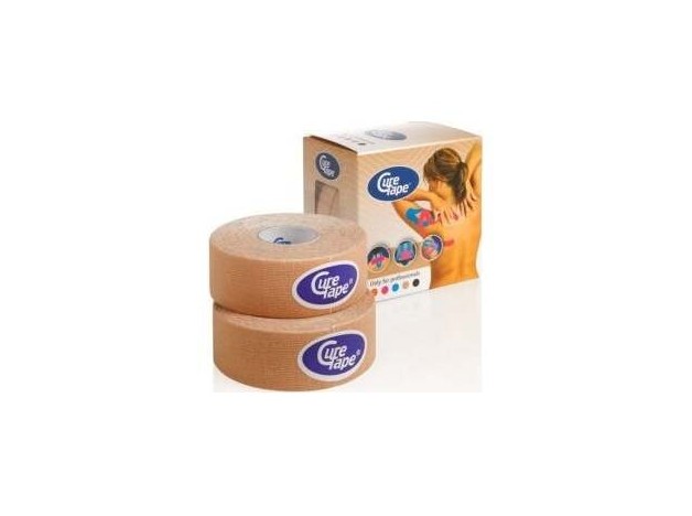 Cure Tape Natural Vendaje Neuromu(2,5Cm X 5M) 2Ud.