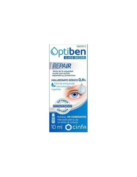 Optiben Ojos Secos Repair Multidosis, 10 Ml