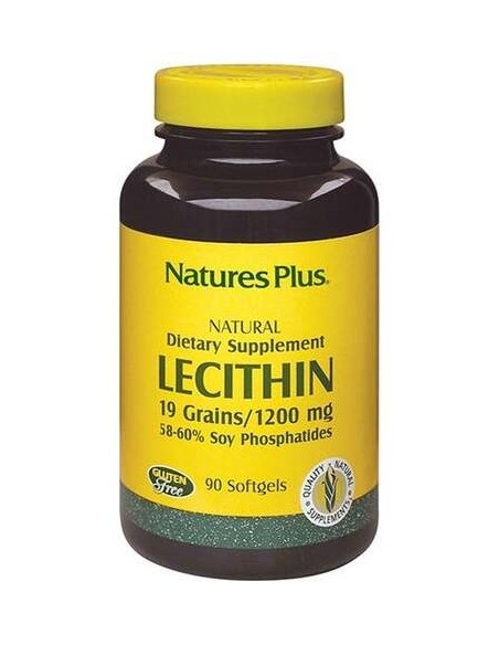 Nature'S Plus Lecitina De Soja 90 Perlas