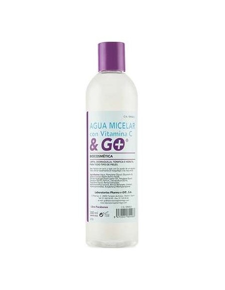 %26 Go Agua Micelar Vit C  300 Ml