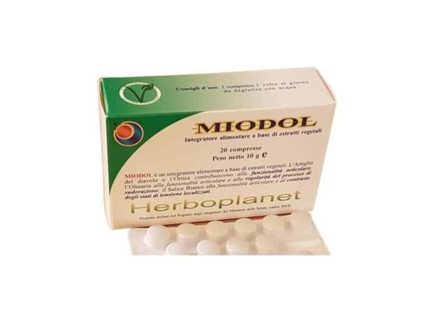 Miodol 20Cpr Blister 10G