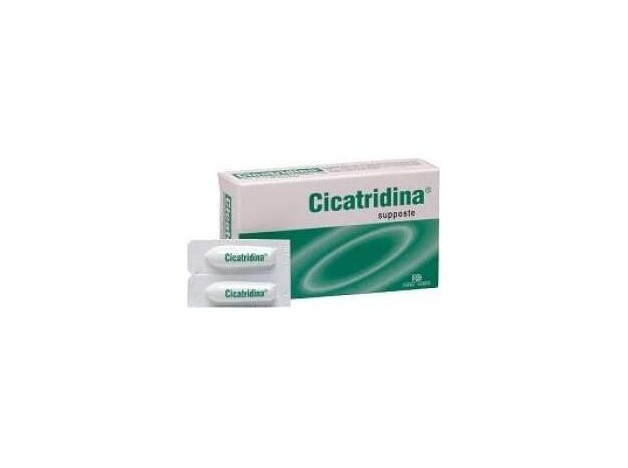 Cicatridina Rubio Supositorios, 10 Uds