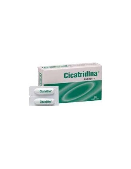 Cicatridina Rubio Supositorios, 10 Uds