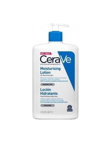 Cerave Loción Hidratante Pieles Secas O Muy Secas, 1 L