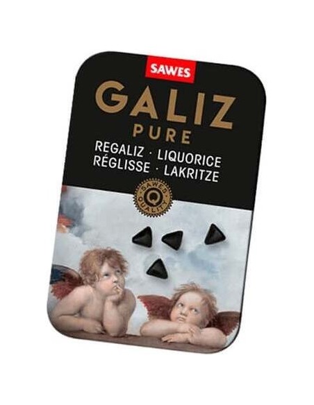 Caramelos Sawes Galiz Pure Regaliz 20G