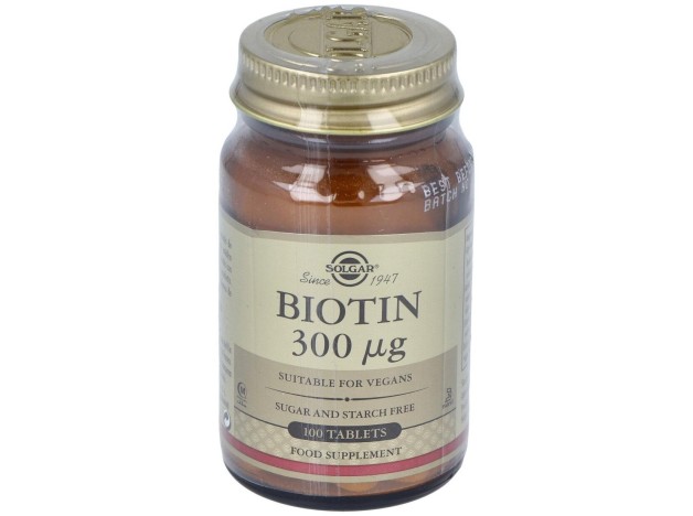 Biotina 300 Μg 100 Comprimidos