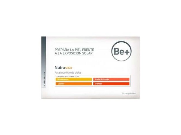 Be+ Nutra Solar Comprimidos 90 Comprimidos