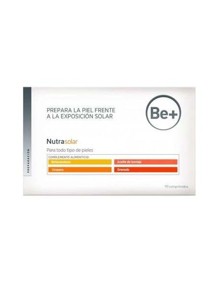 Be+ Nutra Solar Comprimidos 90 Comprimidos