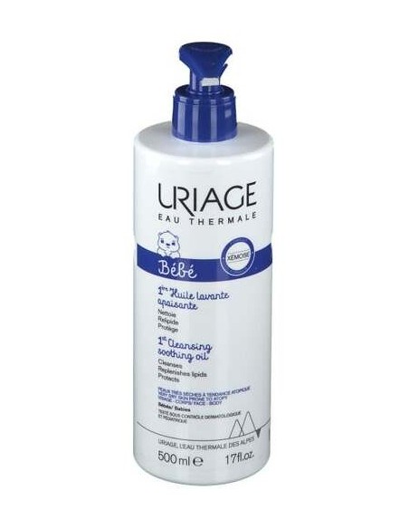 Uriage Bebé Aceite Limpiador 500Ml