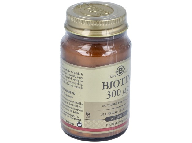 Biotina 300 Μg 100 Comprimidos