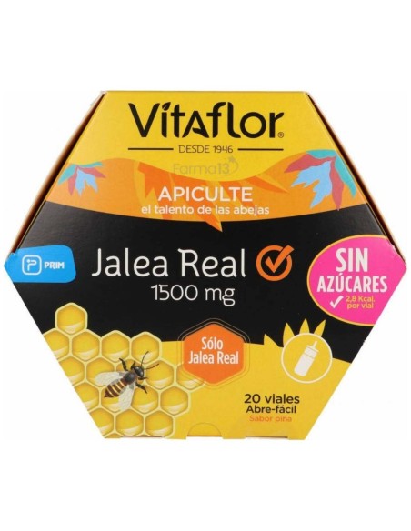 Vitaflor Jalea Real Pura Sin Azucares 1500Mg