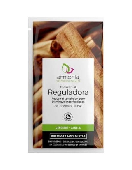 Armonia Mascarilla Reguladora Jengibre Canela 12X10G