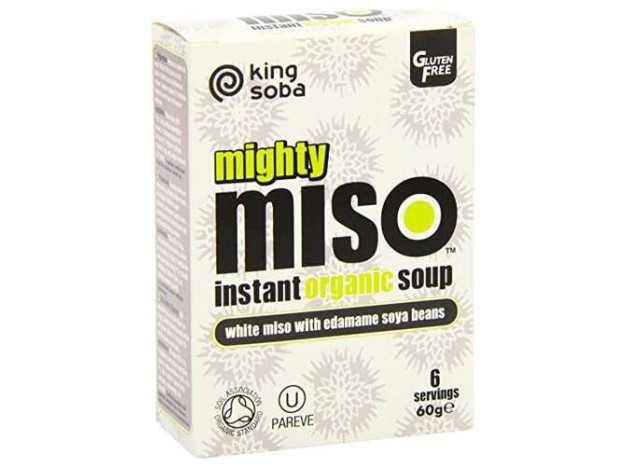 King Soba Sopa Miso Semillas De Edamame Sin...