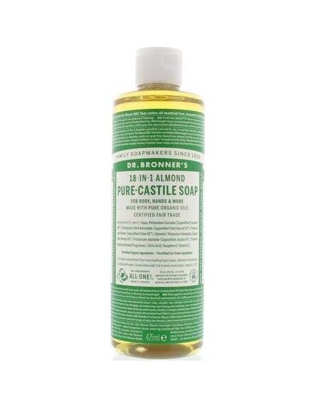 Dr. Bronner'S Jabón Castilla Almendra 475Ml