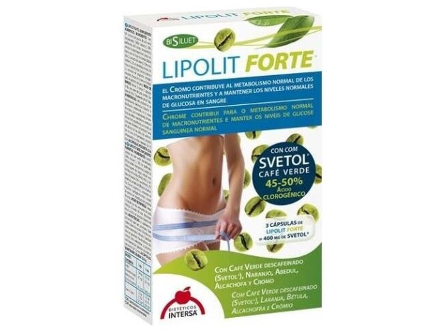 Intersa Lipolit Forte Com Café Verde...