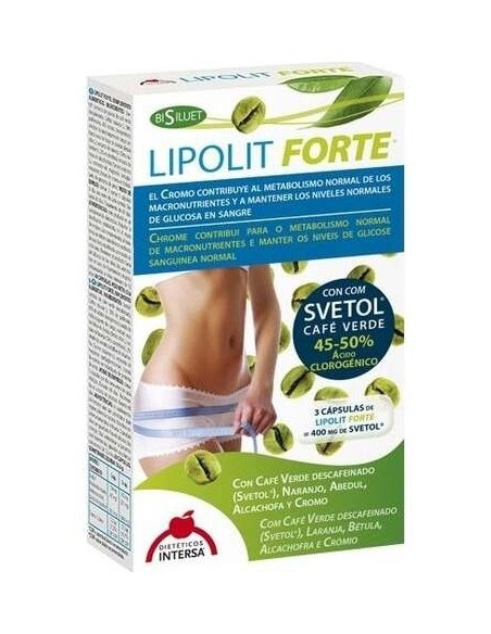 Intersa Lipolit Forte Com Café Verde Descafeinado 60Caps