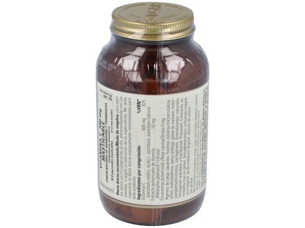 Solgar Vitamina C 500Mg Masticable Sabor...