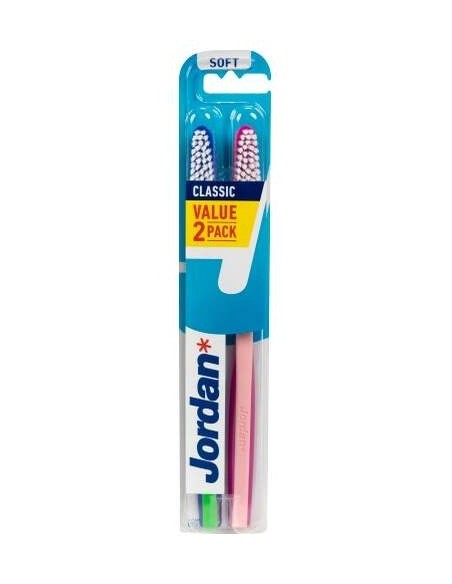 Jordan Cepillo Dental Classic Suave Pack 2Uds